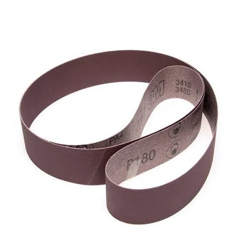 3M Cloth Belt 341D, P400 X-weight, 2-1/2 in x 60 in, Film-lok, Single-Flex