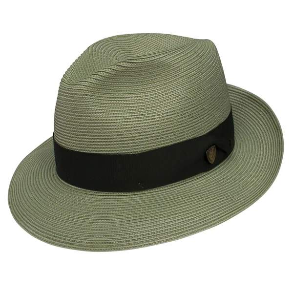 Dobbs Rosebud Black Straw Hat