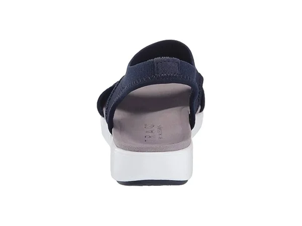Traq by Alegria Women's Qeen Sandal Navy 37