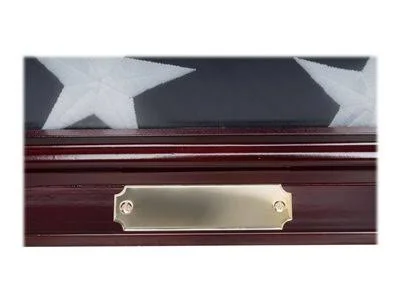 Bey Berk Flag Display Case for Memorial, Wall Mountable