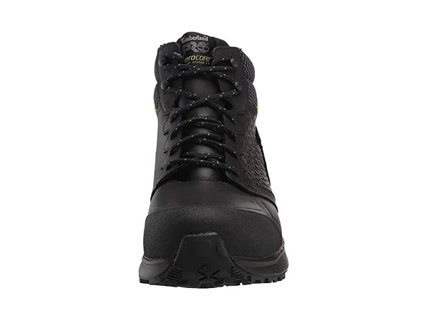 Timberland Pro Men Reaxion Mid Composite Safety Toe Boots Black 13