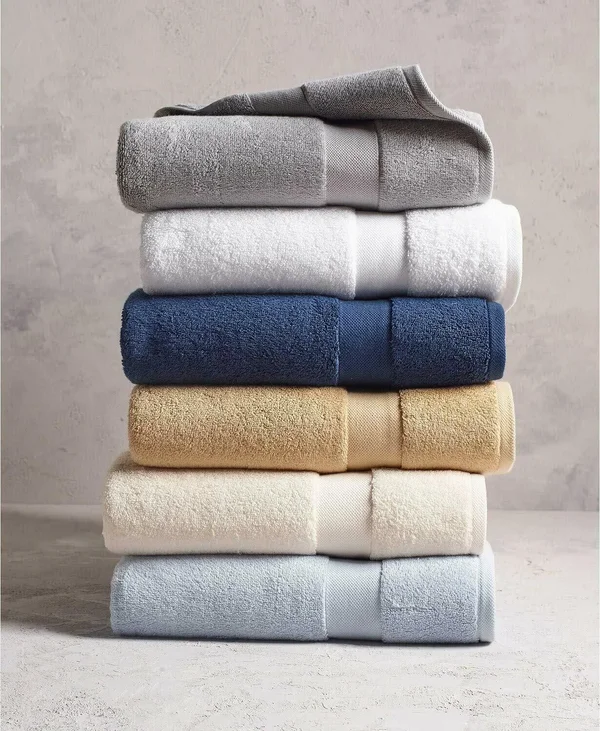 Lauren Ralph Lauren Wescott Bath Towel Sailcloth White 30 x 56