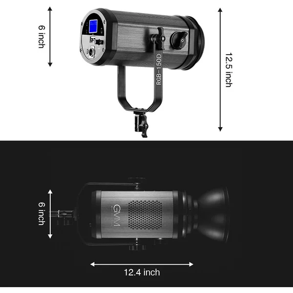 GVM LS-150D LED Daylight Video Light
