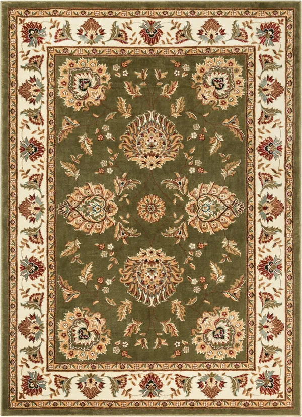 Well Woven Timeless Abbasi Traditional Area Rug - 10&11x22 x 15& - Green