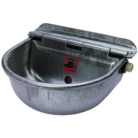 Little Giant Automatic Float-Controlled Stock Waterer - Galvanized, Size: 2