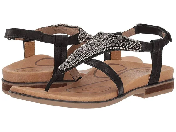 Aetrex Sheila Black - 41, Medium