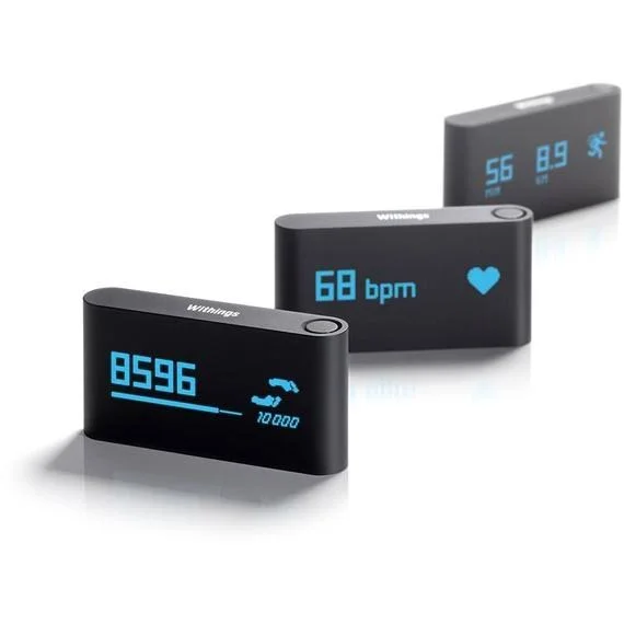 Withings Pulse - Activity Tracker with Heart Rate Monitor - Black