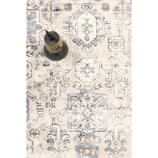 Pasargad Home PRC-1022IG 5x7 5 x 7 ft. Amadeus Design Power Loom Area Rug Ivory