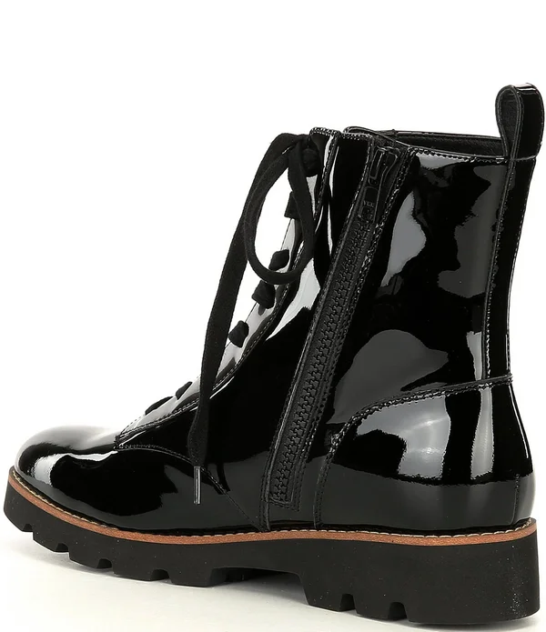 Women's Vionic Lani Lace-Up Boot, Size 6 M - Black