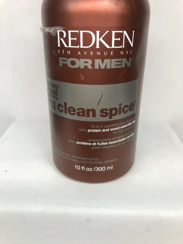 Redken Clean Spice 2 in 1 CONDITIONING Shampoo for Men, 10 Ounce