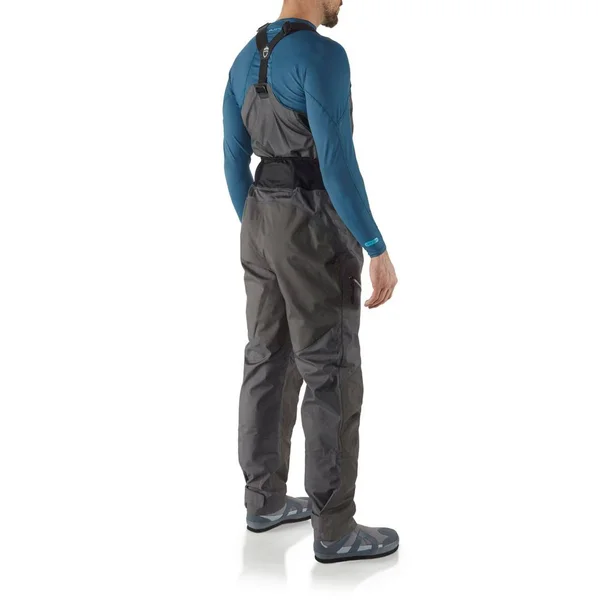 NRS Sidewinder Dry Bibs-Gunmetal-S
