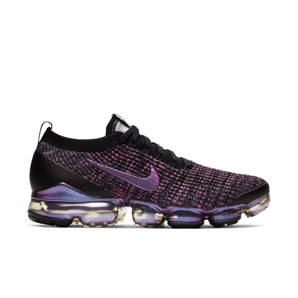 Nike Air VaporMax Flyknit 3 Black - Racer Blue & Fuchsia