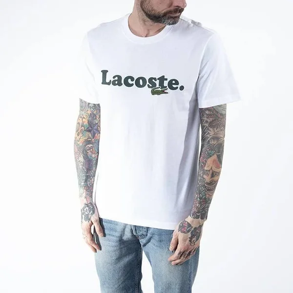 Lacoste Crew Neck T Shirt White