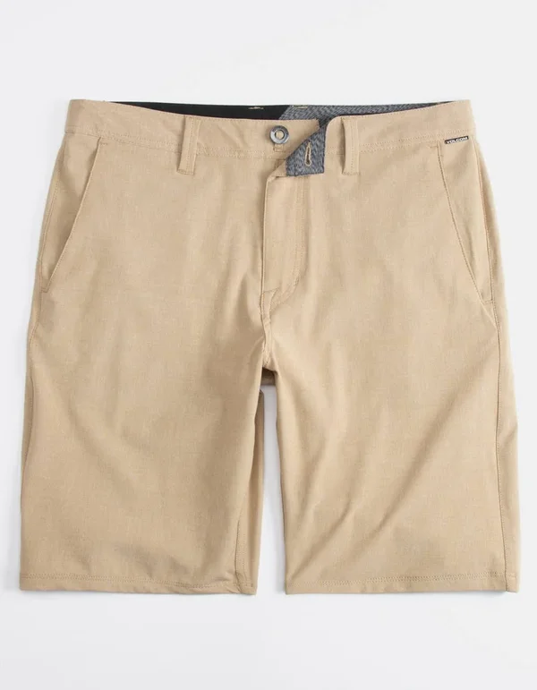 Volcom Frickin Surf N& Turf Static Hybrid Short - Men's Dark Khaki - 28