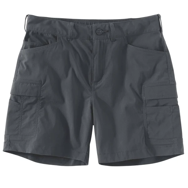 Carhartt Women's Straight Fit Force Madden Cargo Short (14 Shadow)