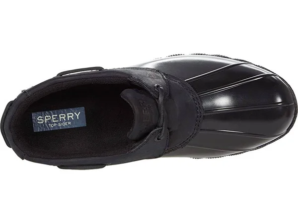 Sperry Women's Saltwater 1-Eye Duck Shoes, Black