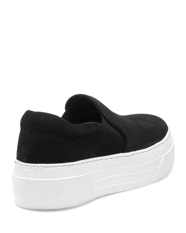 J/Slides Aileen Perforated Women's Shoes White Nubuck : 8 M