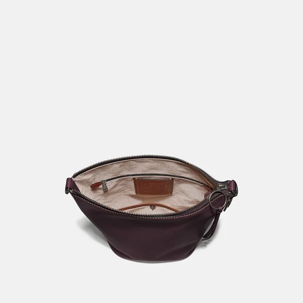 Coach Duffle - Women's Purses - Pewter/oxblood