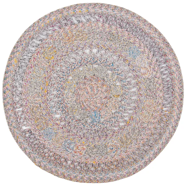 Safavieh CAP222A-4R 4 x 4 ft. Cape Cod Round Area Rug Ivory
