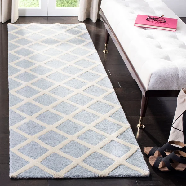 Safavieh Cambridge Navy & Ivory 2&-6x22 x 8& Rug