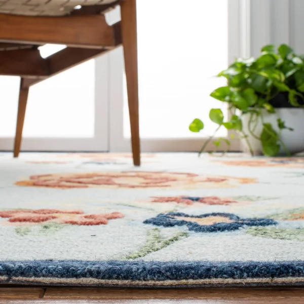 5' x 8' Rectangular Area Rug, Blue, Safavieh