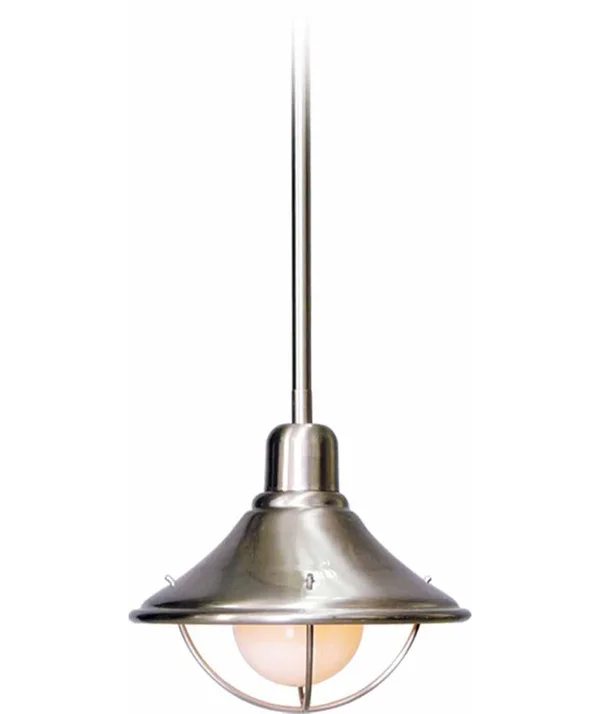 Volume Lighting V3121-33 1 Light Brushed Nickel Mini-Pendant