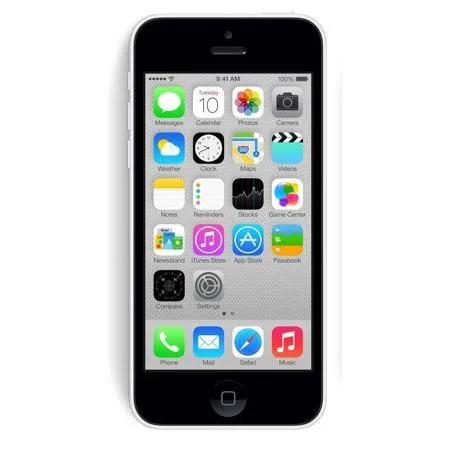 Apple iPhone 5C 8GB Unlocked GSM 4G LTE Phone w/ 8MP Camera - White (Refurbished)