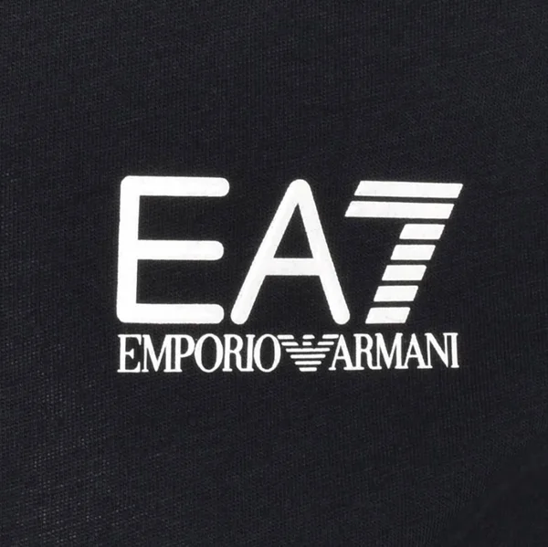 Emporio Armani T-Shirt with Logo Men's Navy Blue