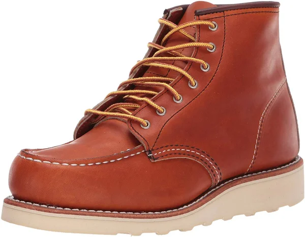 Red Wing Women's 6 inch Classic Moc Boots - Oro - 9.5