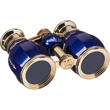 LaScala Optics 4x30 Hamlet Opera Glasses (Black & Gold) LSH-01