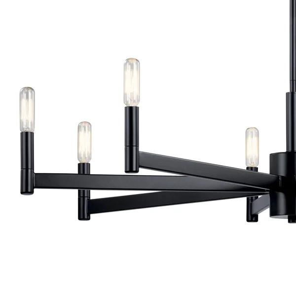 Kichler - Erzo 8 Light Chandelier Natural Brass 43857NBR