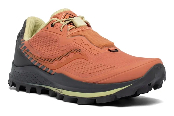 Women's Saucony Peregrine 11 St Rust|Charcoal, Size 10.5M