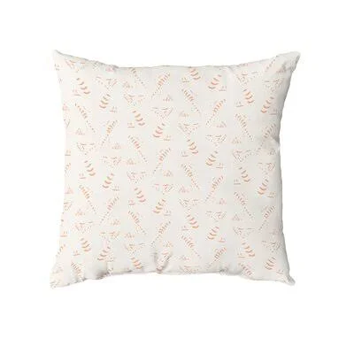 Square Cotton Pillow Cover & Insert Dakota Fields Color: Orange - Size: 26x22 x 26x22