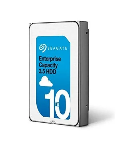 Seagate Exos X10 ST10000NM0176 10TB 7.2K RPM SATA 6Gb/s 512e 256MB 3.5x22 SED-FIPS Hard Drive