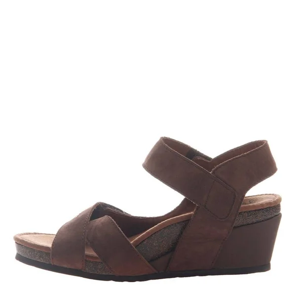 Women's OTBT Sandey Wedge Sandal, Size: 6.5, Brown