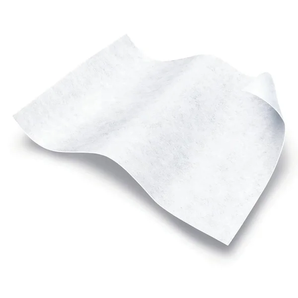 Medline ULTRASOFT1214 Ultra-Soft Disposable Dry Cleansing Cloth, White, 12x22 x 14x22