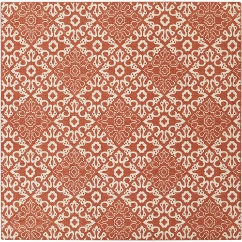 Art of Knot Booroomba Area Rug - Size: 8&9 inch Square
