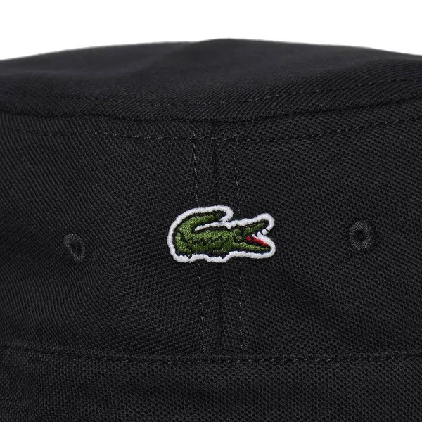 Lacoste Black Bucket Hat