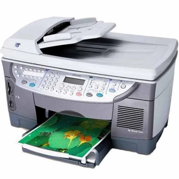 HP Officejet 7130 All-in-One Color Ink-jet - Multifunction printer - English, United States