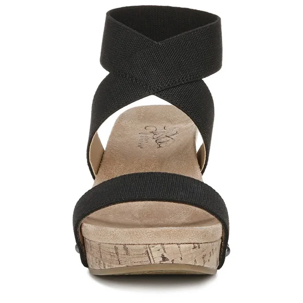 Women's LifeStride Del Mar Wedge Sandal - Red - Size 8