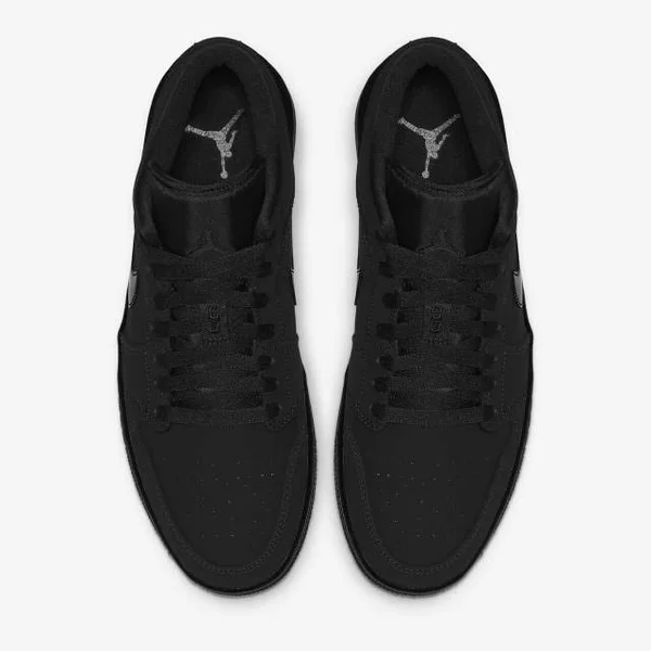 Air Jordan 1 Low, Men's, Size: 9.5, Black