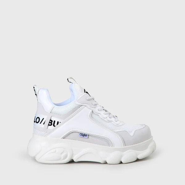 Buffalo CLD Chai Sneaker Vegan - white/tin, Size 41