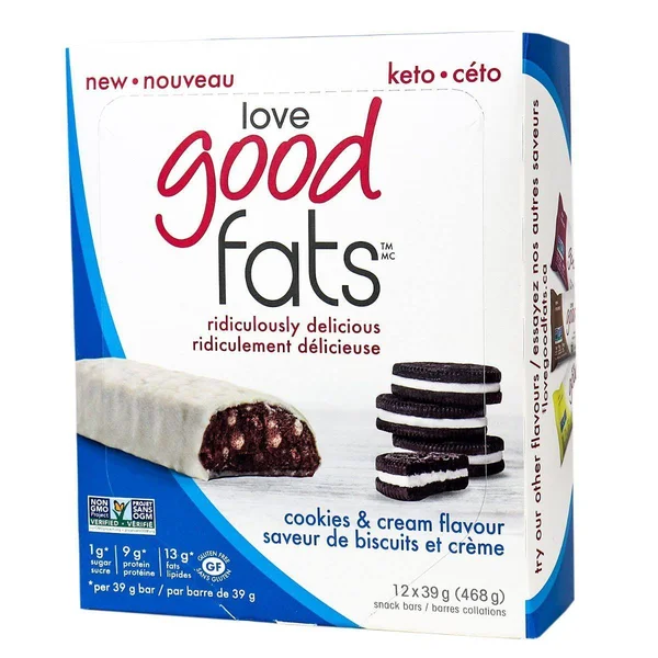Love Good Fats Cookies & Cream, Vitarock