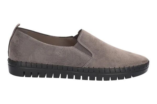 Easy Street Fresh Women's Slip-On Sneakers, Size: 5.5, Med Grey