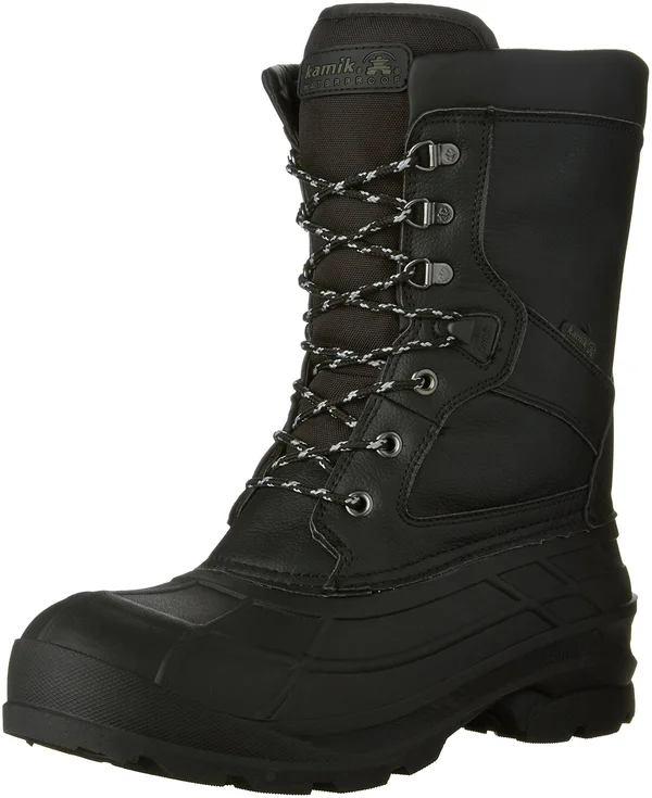 Kamik NationPro Wide Boot Men's, Black, 9