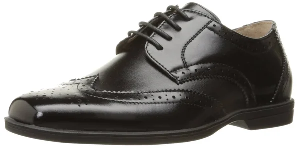 Florsheim Reveal Wingtip Jr - Boys 11 Toddler Black Oxford Medium