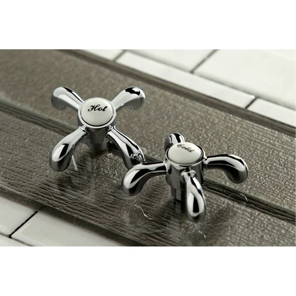 Kingston Brass Ks1271txbs French Country Kitchen Bridge Faucet with Brass Sprayer, Chrome