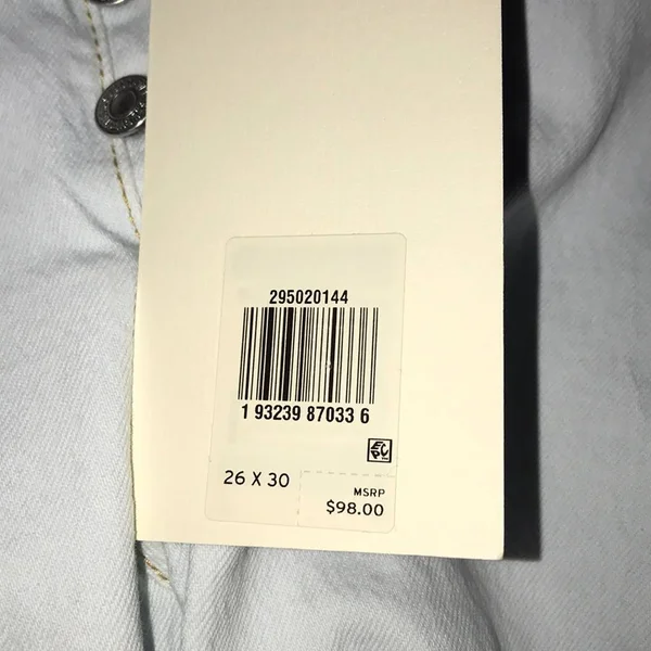 Levi&s Jeans - Levis Premium 501 Skinny Jeans, Color: Blue/Red/White, Size: 26, Kaaayscloset&s Closet
