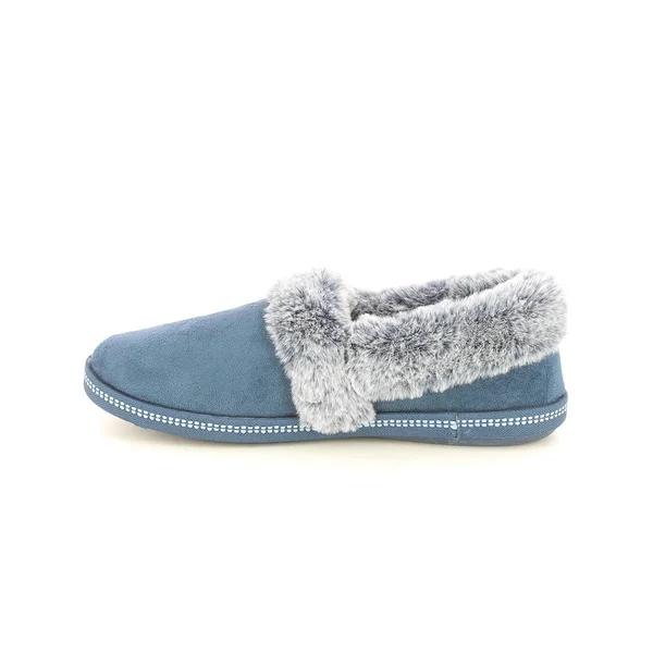 Skechers Cozy Campfire Navy Womens Slippers 32777 in Size 5
