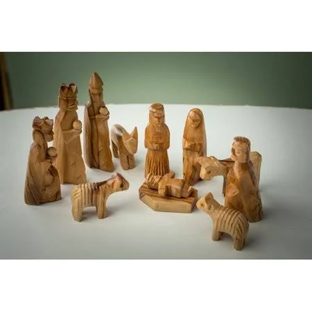 The Holiday Aisle 10 Piece Nativity Set
